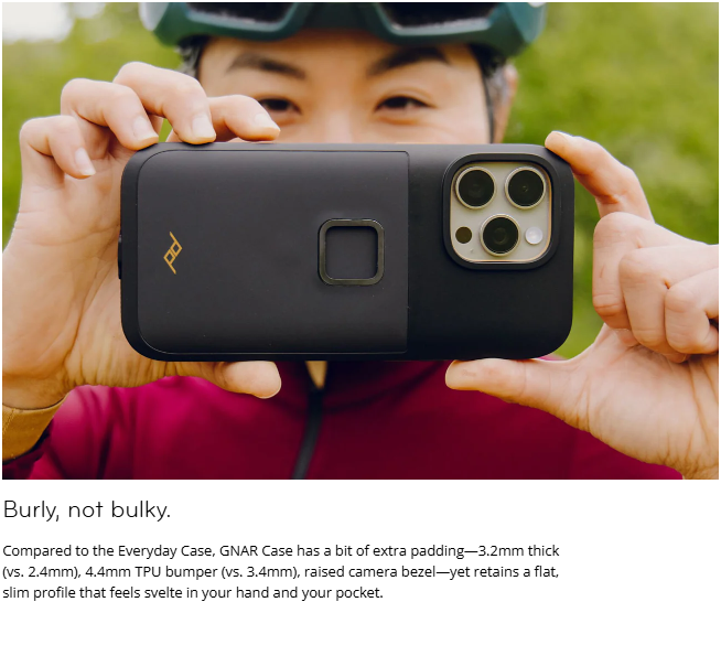 Peak Design GNAR Case for iPhone 16 Pro & Max