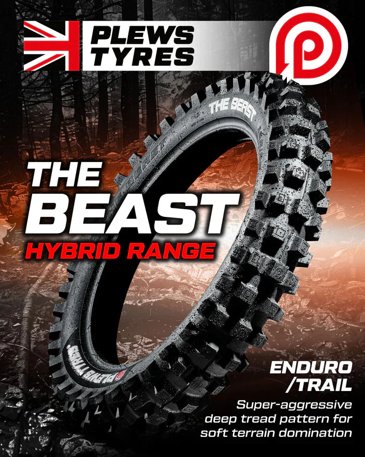 Plews Tyres "The Beast" Extreme/Hybrid Wet Terrain Tire