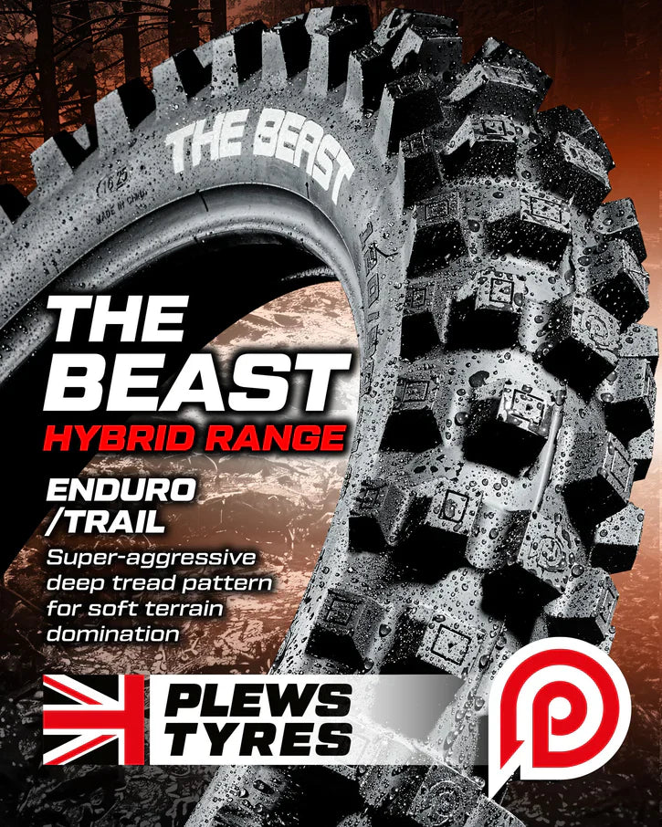 Plews Tyres "The Beast" Extreme/Hybrid Wet Terrain Tire
