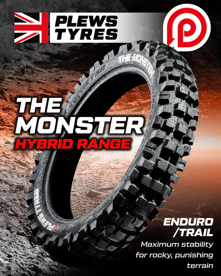 Plews Tyres "The Monster" Extreme/Hybrid Rocky/Hard Pack Terrain Tire