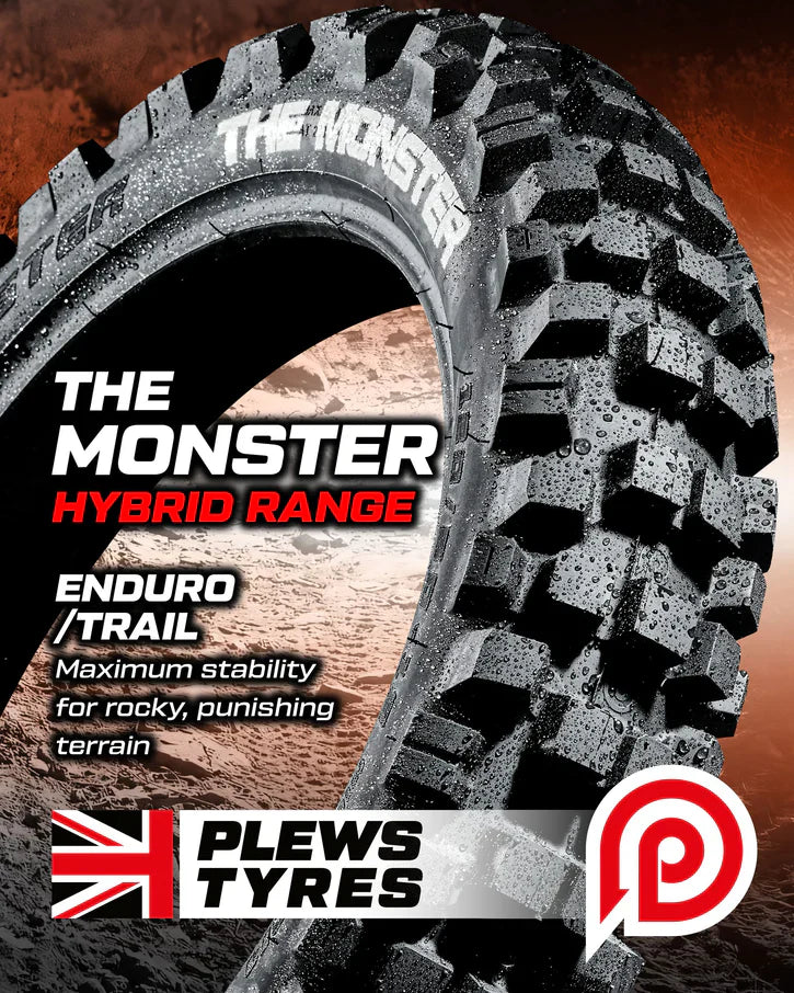 Plews Tyres "The Monster" Extreme/Hybrid Rocky/Hard Pack Terrain Tire