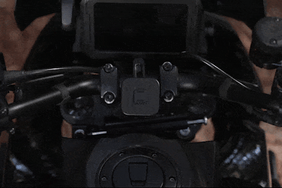Peak Design Locking Qi2 Motorcycle Bar Phone Mount w/ Wireless Charging