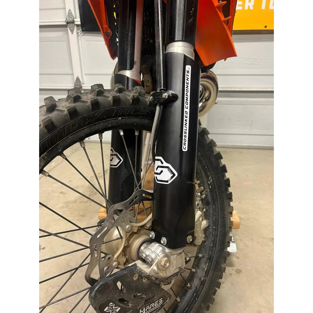 Crosslinked Components Full Wrap Enduro Fork Guards