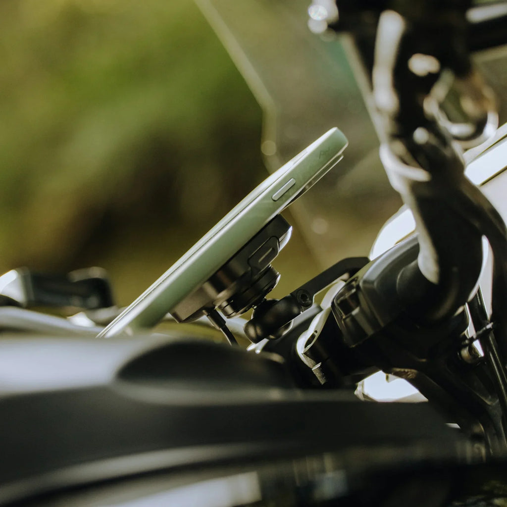 Peak Design Locking Qi2 Motorcycle Bar Phone Mount w/ Wireless Charging