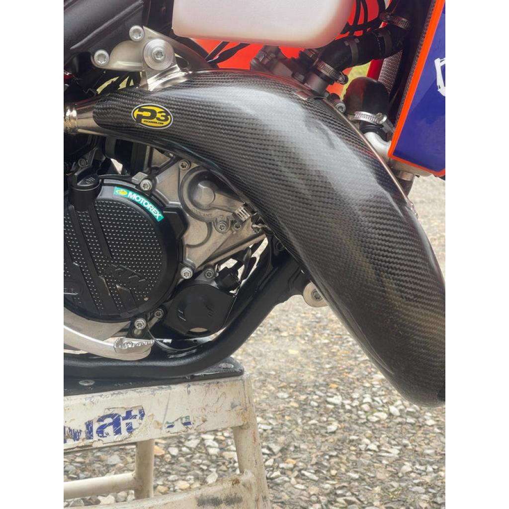 P3 Carbon Fiber Pipe Guard KTM/ HUS | 101051