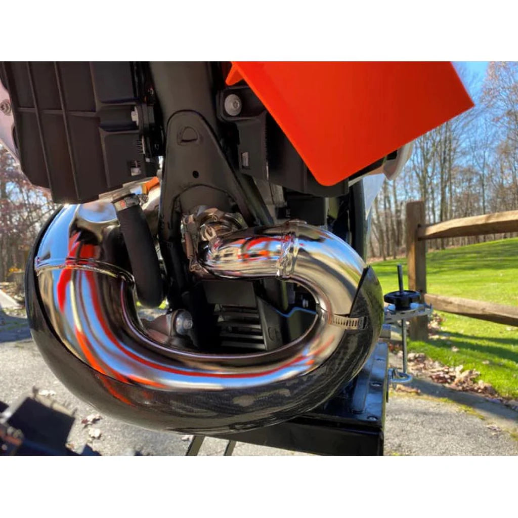 P3 Max Coverage Carbon Fiber Pipe Guard KTM/Husqvarna 250/300 (2023) | 101081