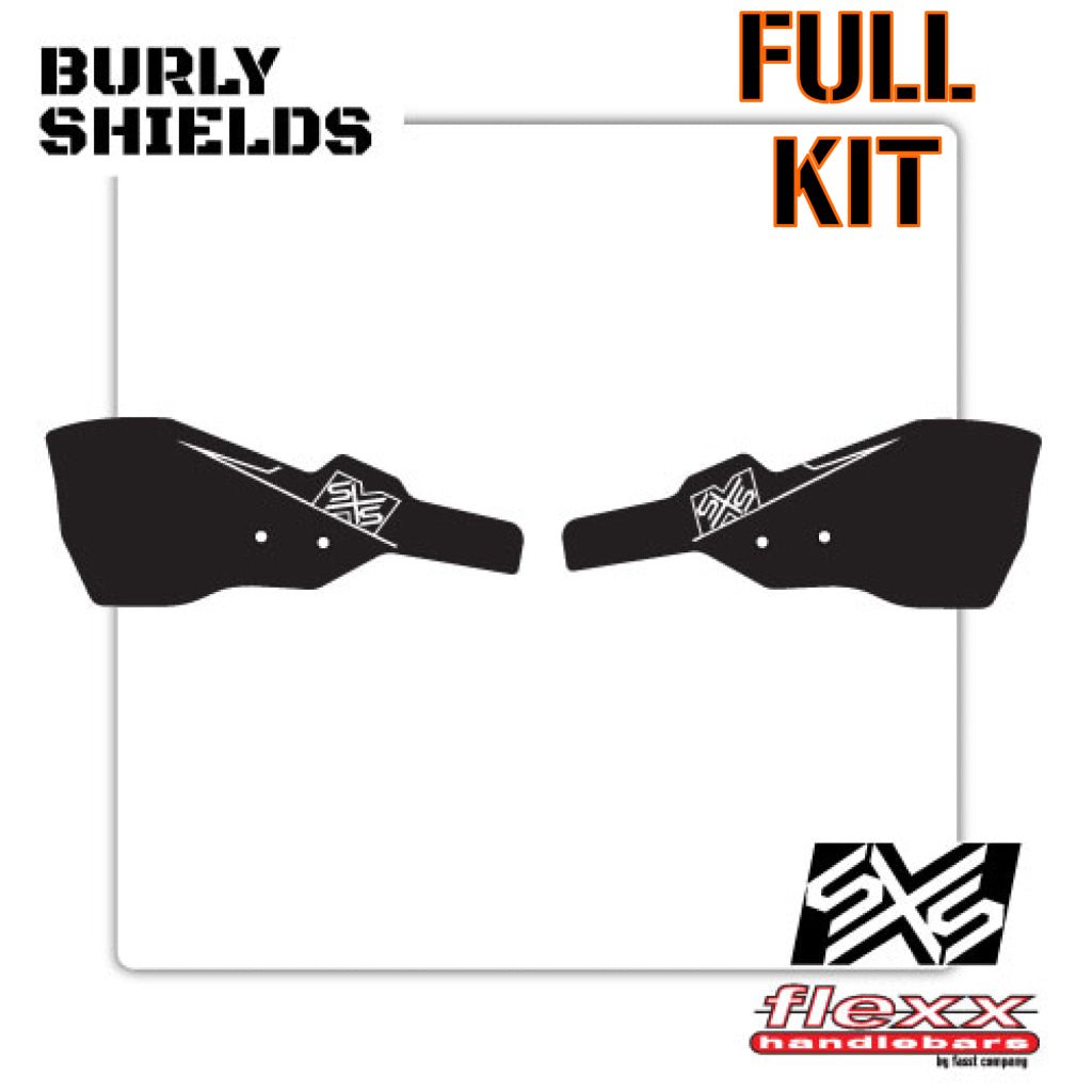 SXS Burly Handguard Shields Full Kit for Flexx Bars
