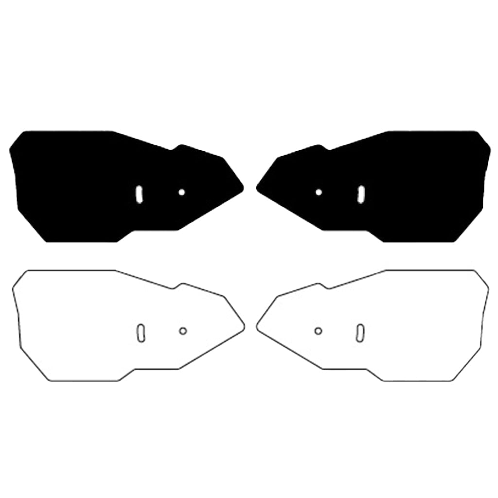 SXS Mini Burly Handguard Shields