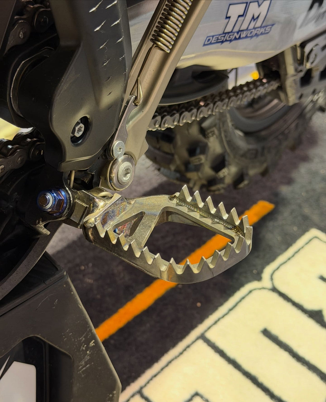 Bullet Proof Designs Titanium Footpegs 2023+ KTM/HUS/GAS | TIFP-23