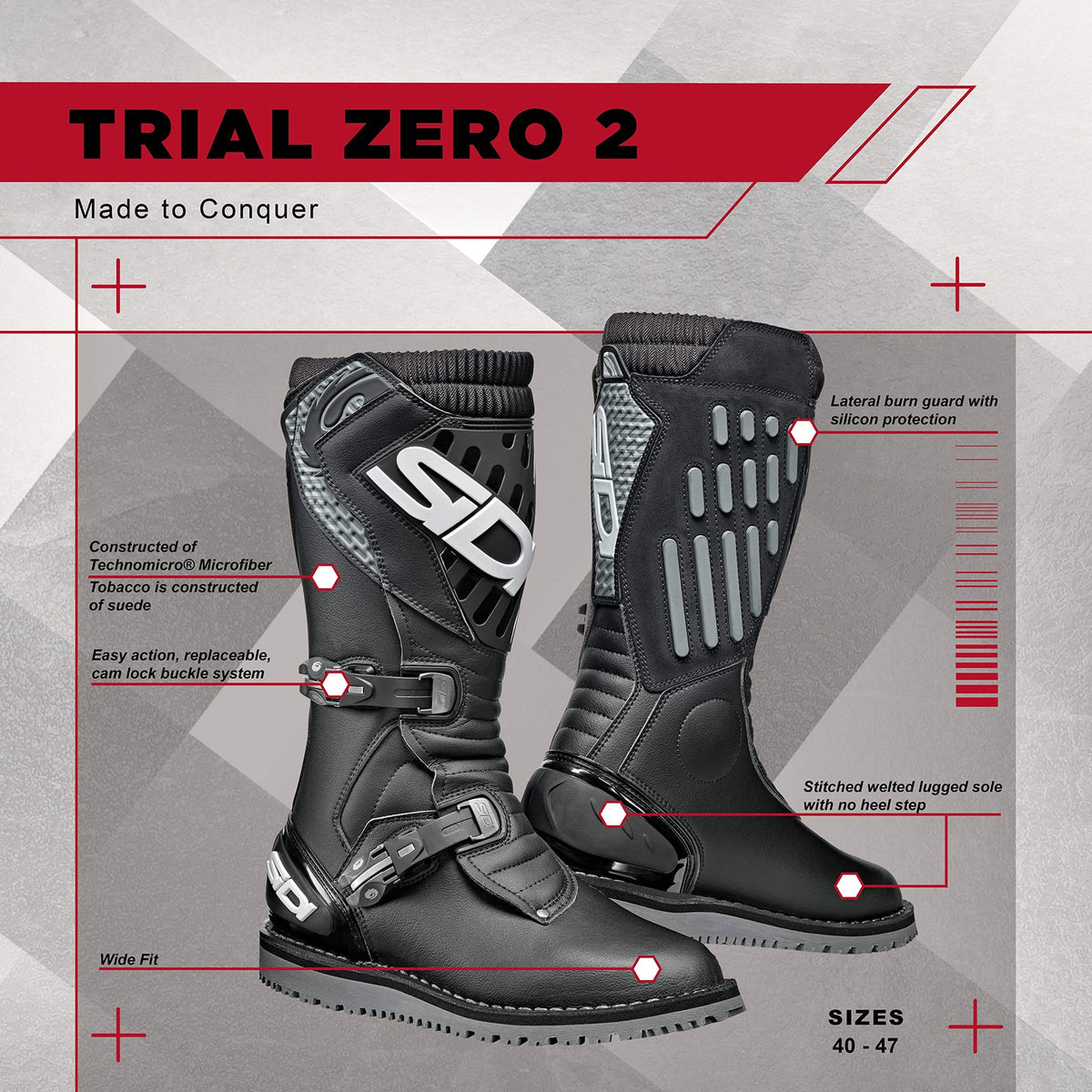 SIDI Trial Zero 2 Boots